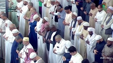 آيات تتلألأ بجمالها - الشيخ ياسر الدوسري يتألق بفواتح سورة المائده ليلة ٨ رمضان ١٤٤٦ هجريا