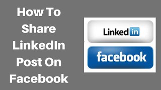 How to share LinkedIn post on Facebook business page screenshot 3