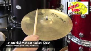 Istanbul Mehmet Radiant Crash 15" - The Drum Shop North Shore