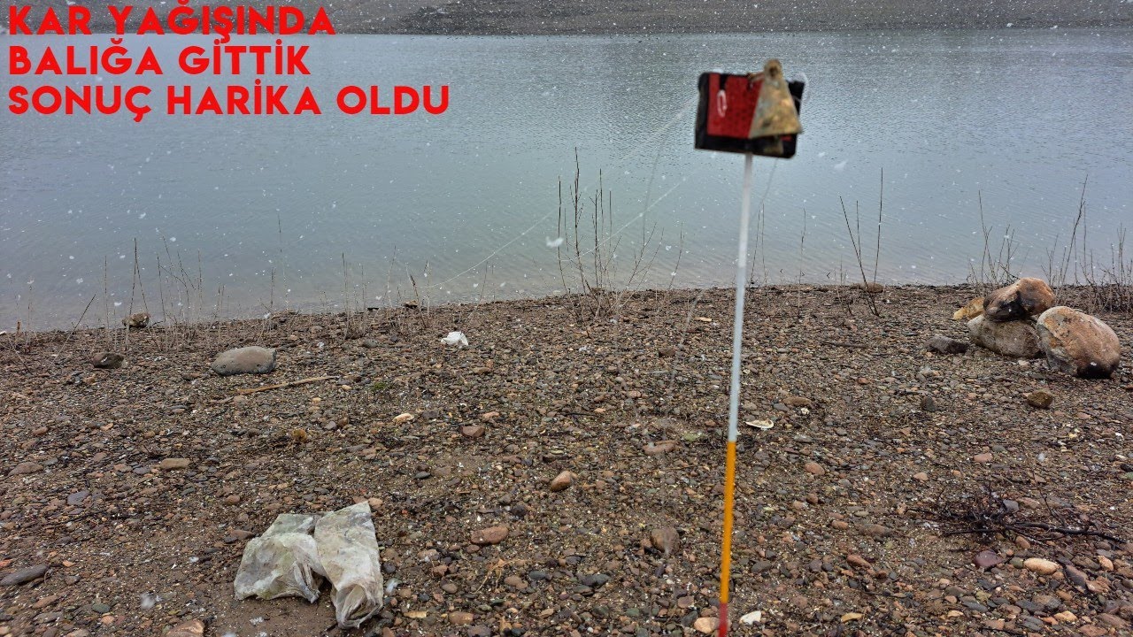 KARDA BALIK AVI | KIŞIN SAZAN AVI | BU YEM HARİKA YİNE BOŞ ÇEVİRMEDİ