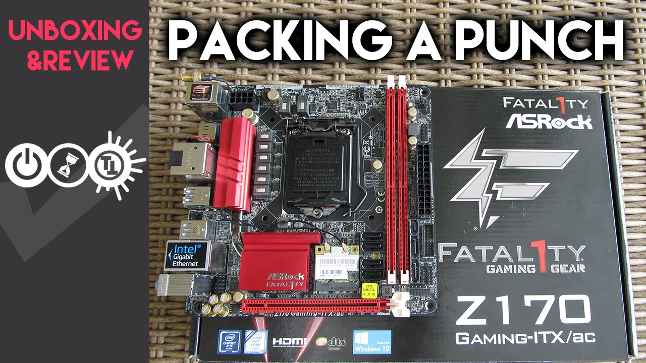 Asrock Fatal1ty Z170 Gaming Itx Preview Unboxing Youtube