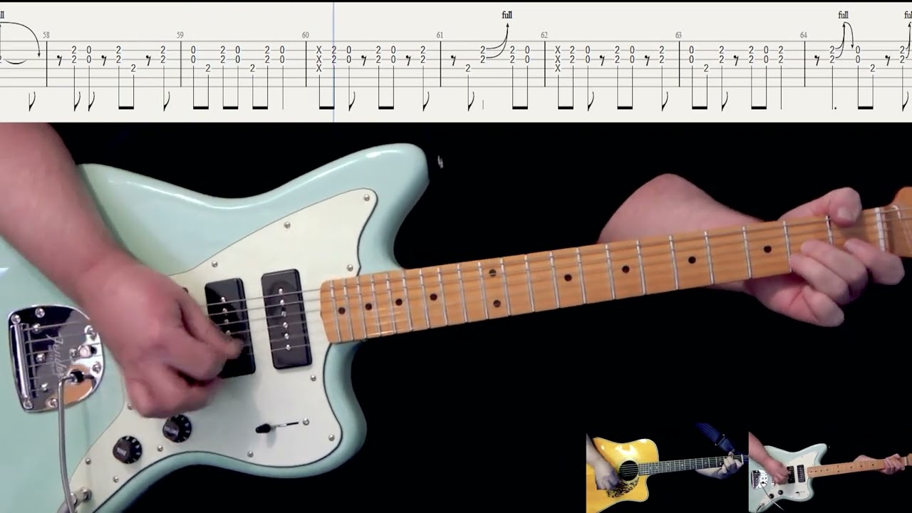 The Old Man Down the Road John Fogerty Guitar Tab with all instruments