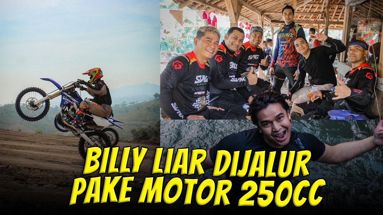 BILLY SYAHPUTRA BELAJAR WHEELIE