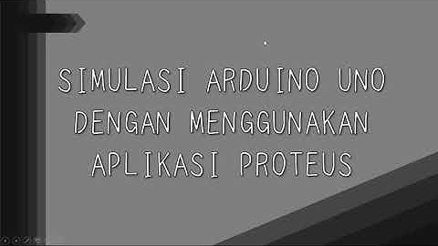 BELAJAR 4 Pemrograman Arduino - Fungsi Array