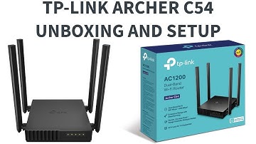 TP LINK Archer C54 Dual Band Wi-Fi Router - Unboxing and Quick How to Setup guide 2025
