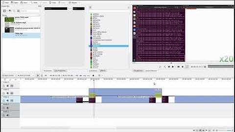 Basic Video Editing tutorial with Kdenlive