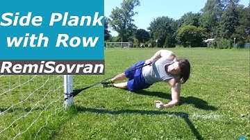 Side Plank with Row