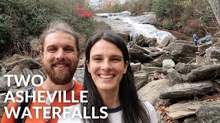 Two WATERFALLS in One Easy Hike! Graveyard Fields  ASHEVILLE, NC
