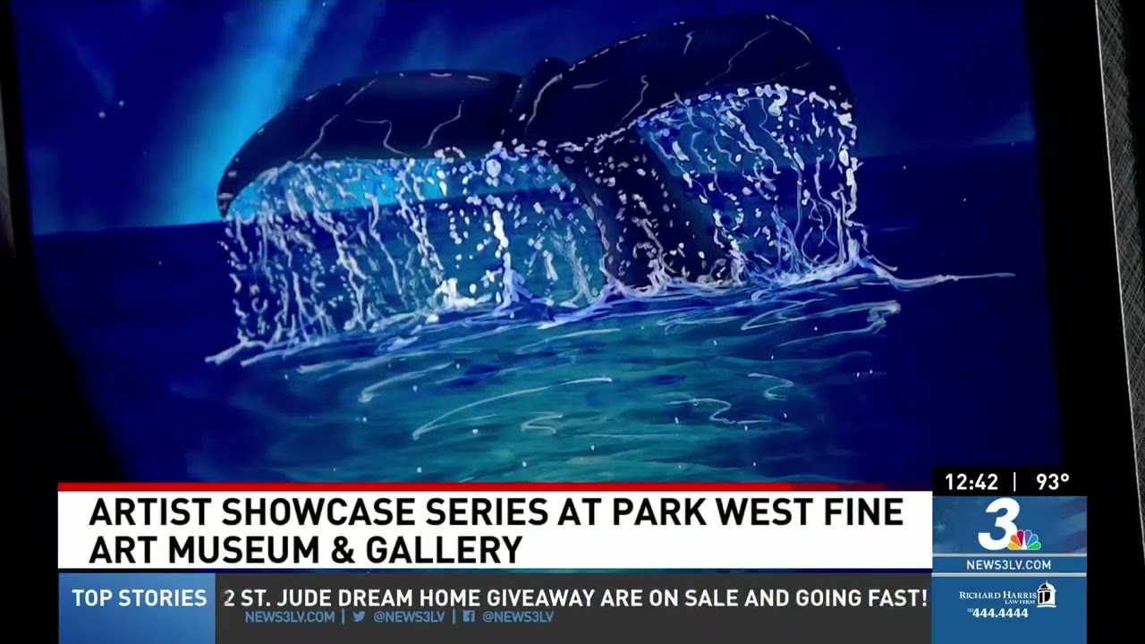 The Alluminations of Cris X Come to Park West Gallery Las Vegas