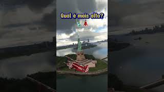 Qual  Mais Alta Esttua Da Liberdade Ou Torre Eiffel