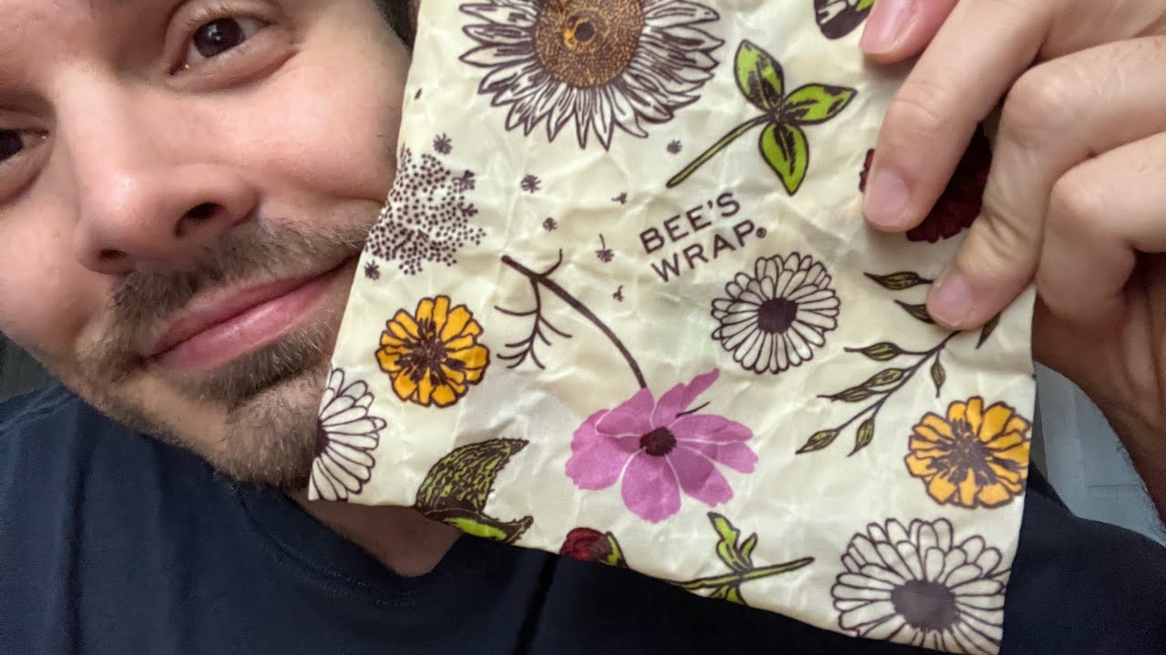 ASMR The Crispy Crunchy Sticky Sounds of Beeswax Wrap