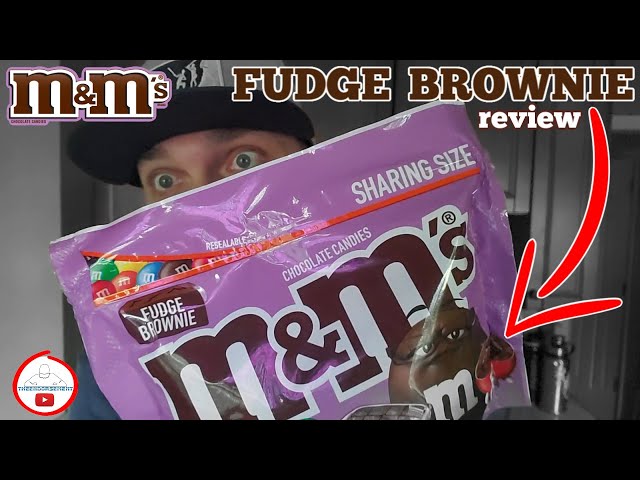 M&M's Dark Chocolate Fudge Brownie: Review - Foodology