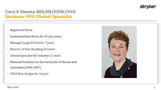 Stryker Sterizone VP4 Sterilizer Webinar | Carol Stevens | SPX2020