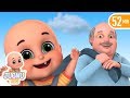 Dhobi Aya Dhobi Aya | Lala ji ne kela khaya - Hindi Rhymes for children by Jugnu Kids