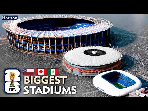 Biggest FIFA World Cup 2026 Stadiums (Capacity Ranking)