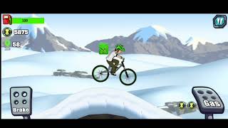 Ben 10 :- climbing hill game 2022 | Snow mountain Bike Racing | Racing Game  | Android Game play screenshot 1