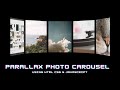 How To Create A Parallax Photo Carousel Using HTML CSS &amp; JS | CSS Photo Carousel