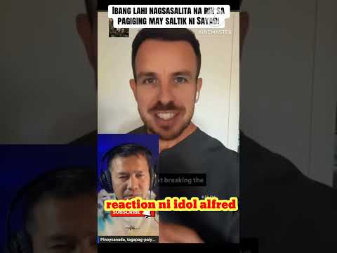 FOREIGNER NAPANSIN ANG KABOBOHAN NI INDAY SAYAD/REACTION NI IDOL ALFREd#pinoyincanada #trending
