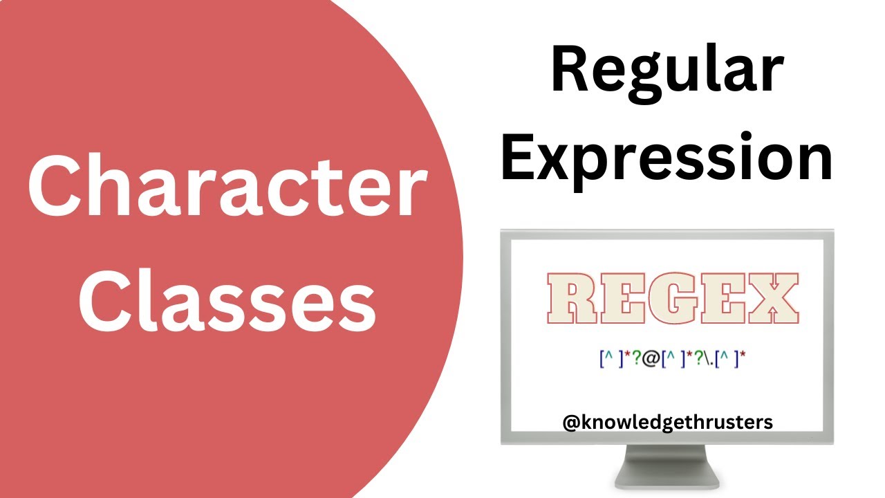Metacharacters In Regex | Regex Tutorial @knowledgethrusters - YouTube