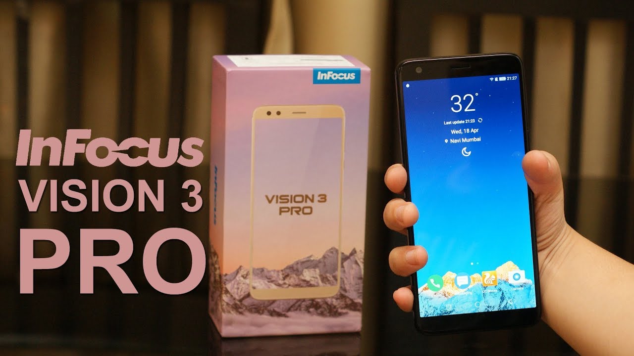 Infocus Vision 3 Pro review - unboxing, performance, Price in India Rs