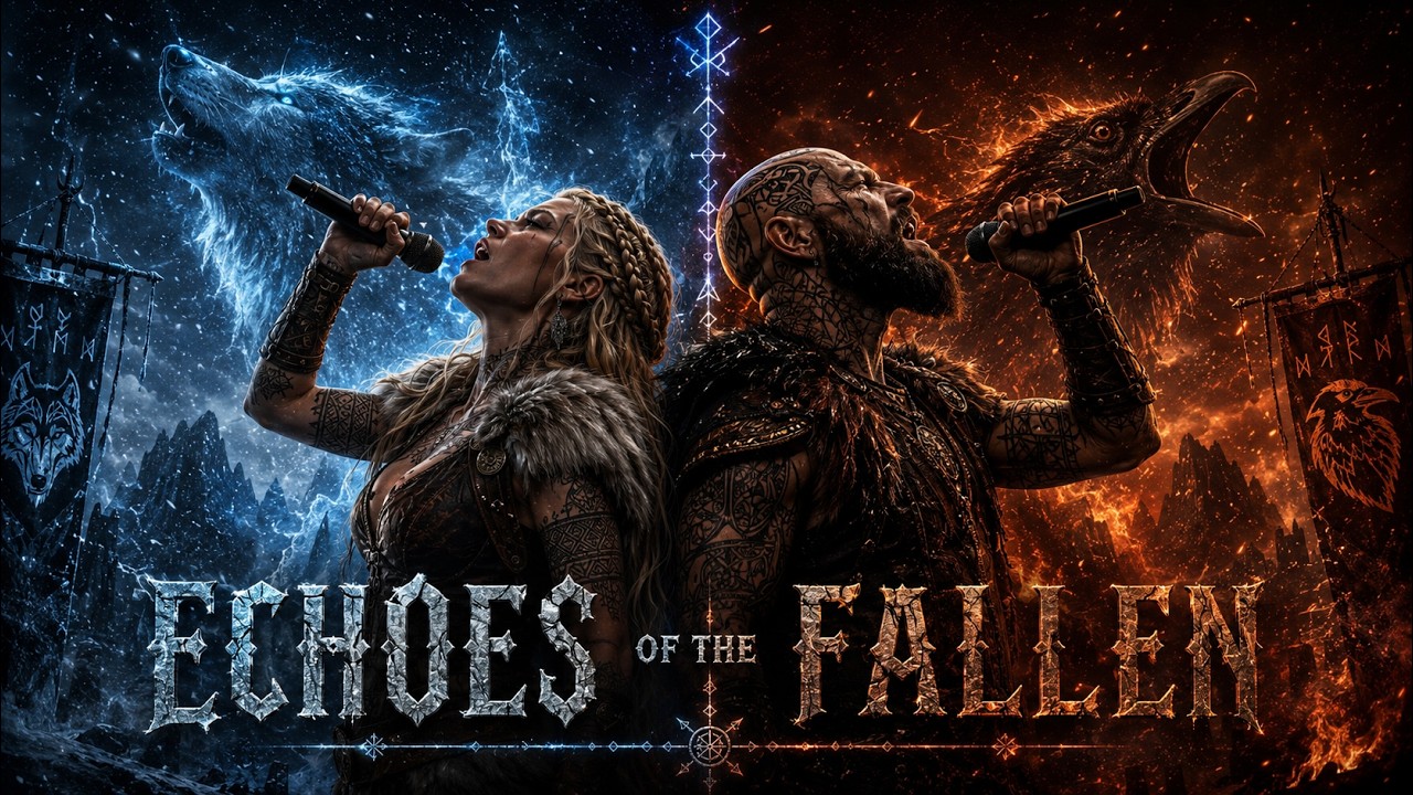 Watch Raven Wolf ft Laga - ECHOES OF THE FALLEN 🔥| Epic Viking Rap | Viking Song 🔥 (Lyric Video) on YouTube Watch Raven Wolf ft Laga - ECHOES OF THE FALLEN 🔥| Epic Viking Rap | Viking Song 🔥 (Lyric Video) on YouTube