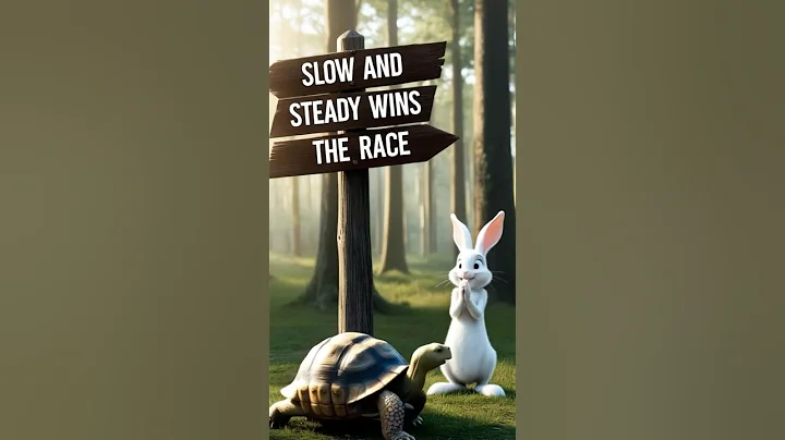 Tortoise vs Rabbit 🐢🐇 | The Classic Story with a Powerful Lesson