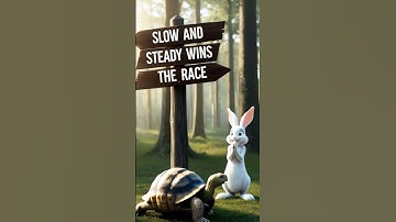 Tortoise vs Rabbit 🐢🐇 | The Classic Story with a Powerful Lesson