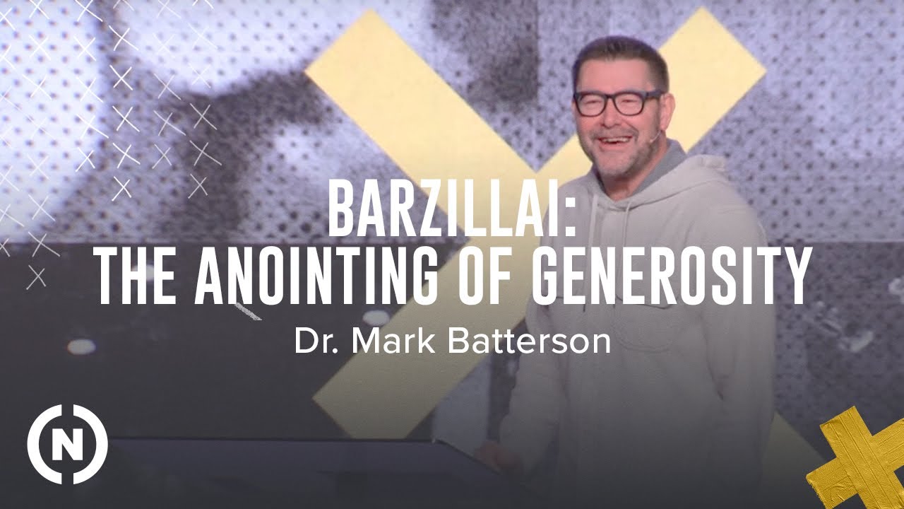 The anointing of courageous generosity