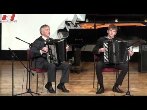 Libertango. Aleksandr Jappinen and Aleksandr Kuznetsov (accordion). Russian-Vysotskoye