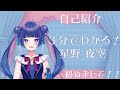 【自己紹介】星野 夜空です!【新人Vtuber】