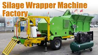 Silage Wrapper Machine Factory | Custom Solutions for Hay and Silage Packaging #silage #wrapping