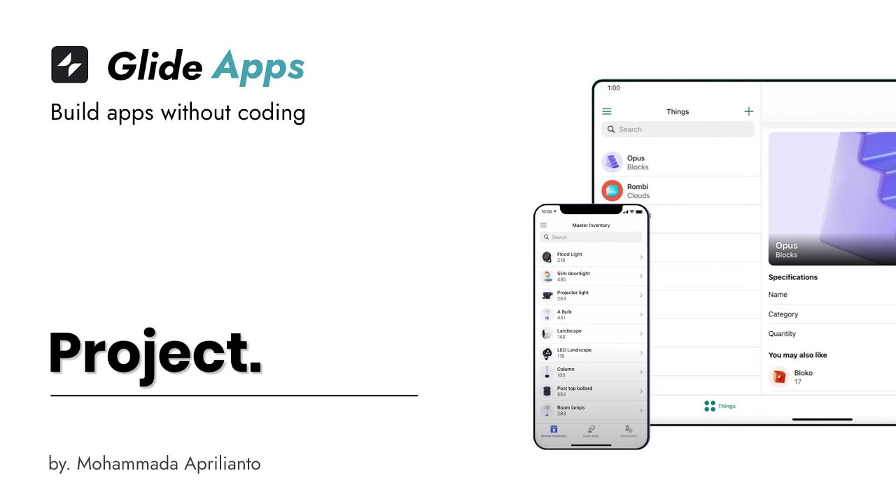 #3 Tutorial Glide Apps - Project (Bahasa Indonesia) - YouTube
