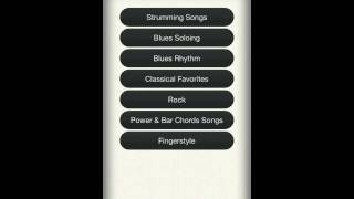 Rock Like The Pros Music Guitar Lessons - APP Promo screenshot 1