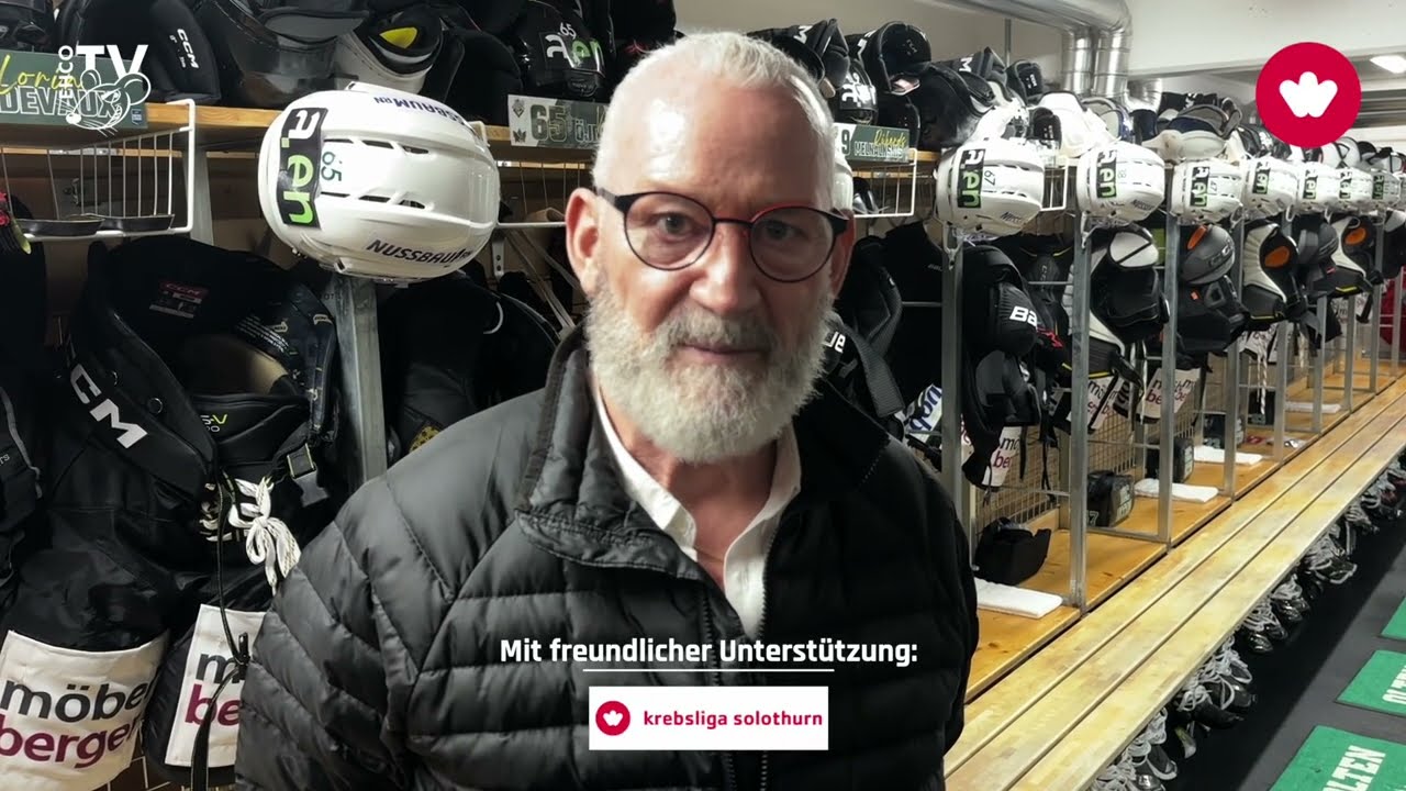 Spendenaufruf für die Krebsliga Solothurn / EHC Olten
