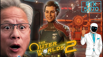 STUTTERING FIXED! The Outer worlds 2 RTX 5070 Benchmark ft. DLSS, FSR, 14600K