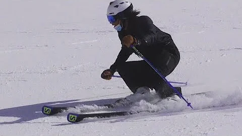 Patrick Gasser free skiing Saas-Fee March 2021