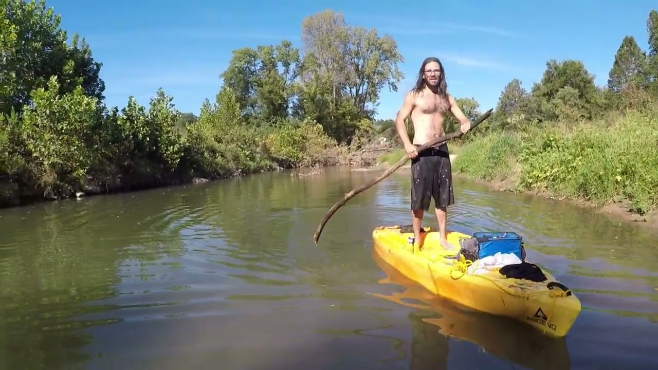 Southern Illinois Creek Smallmouth Bass Fishing