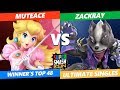 Ssc 2019 ssbu  gw zackray wolf vs  muteace peach smash ultimate winners top 48