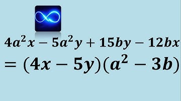 Factorización por agrupación (Ejemplo 6)