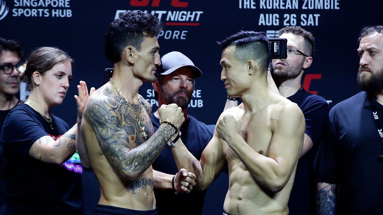 Encaradas da Pesagem | UFC Singapura: Holloway x Zumbi Coreano