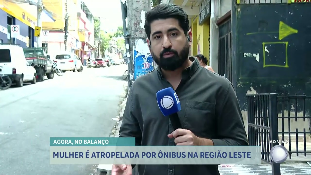 Mulher morre atropelada por ônibus enquanto tentava embarcar no coletivo, em BH