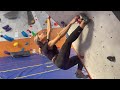 Trying to improve my climbing on hard boulders