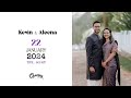 Kevin aleena  wedding ceremony  22nd jan 2024  live