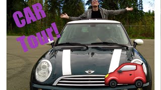CAR TOUR! | WHAT'S IN MY CAR? 2006 MINI Cooper + Drive With Me!