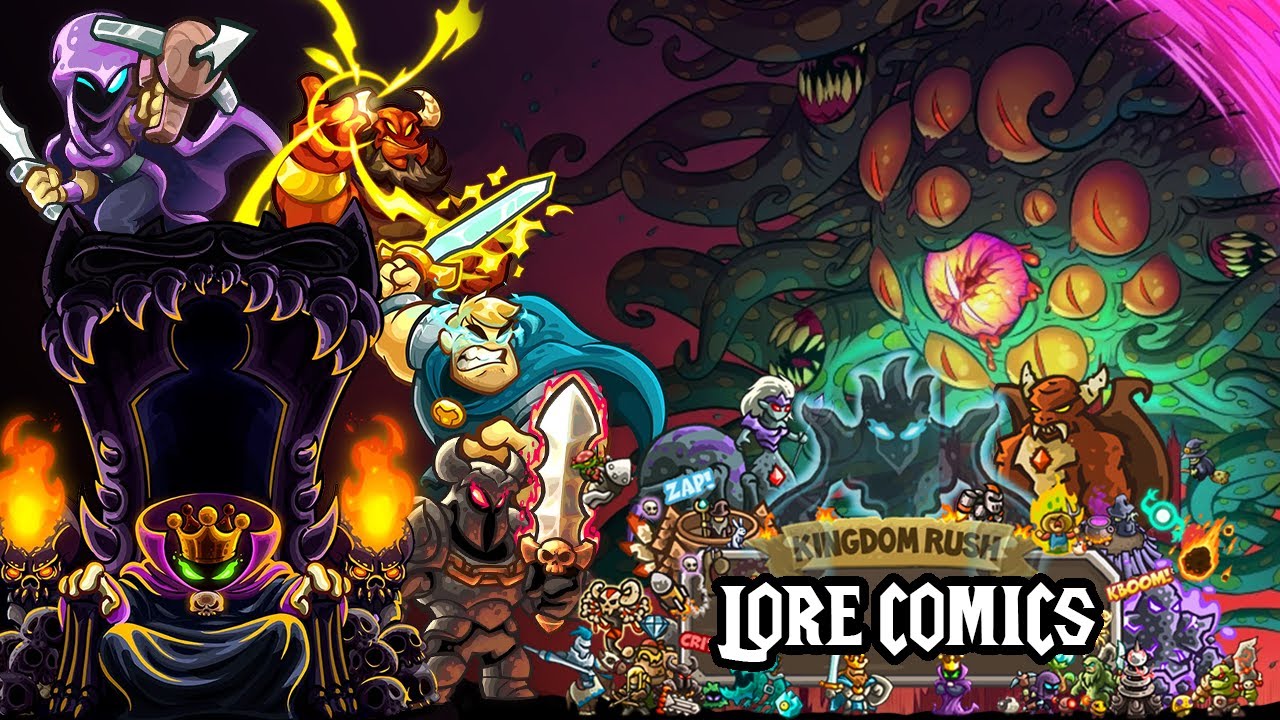 All Kingdom Rush Lore explained through Game Comics - YouTube