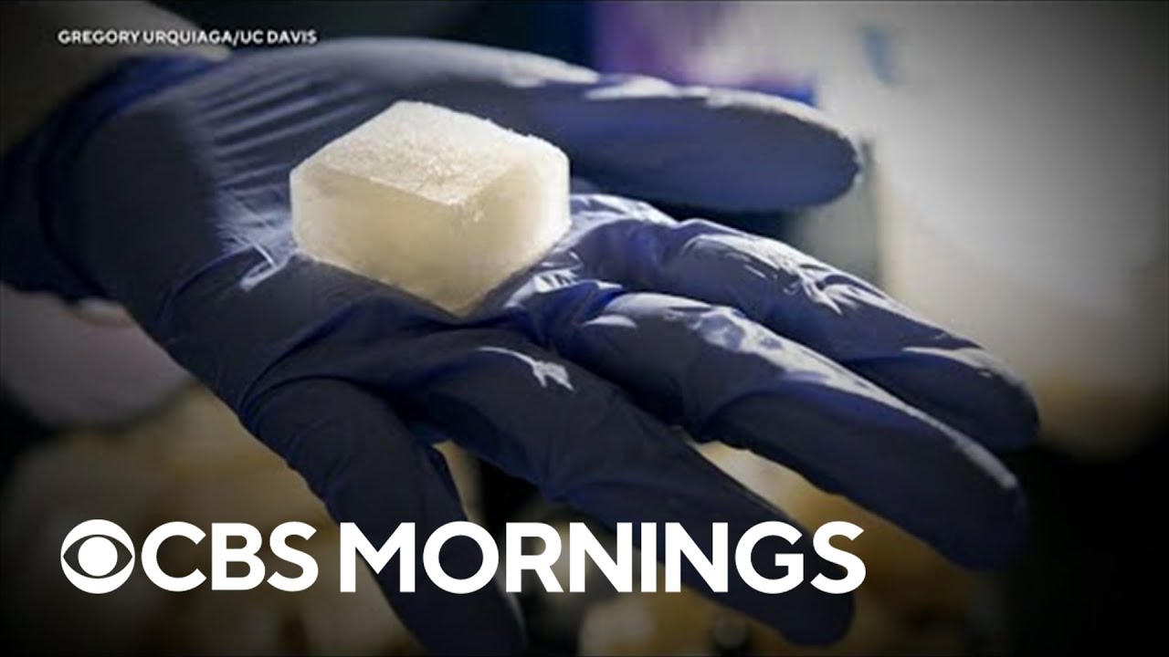 Researchers in California develop an ice cube that doesn't melt, can be reused