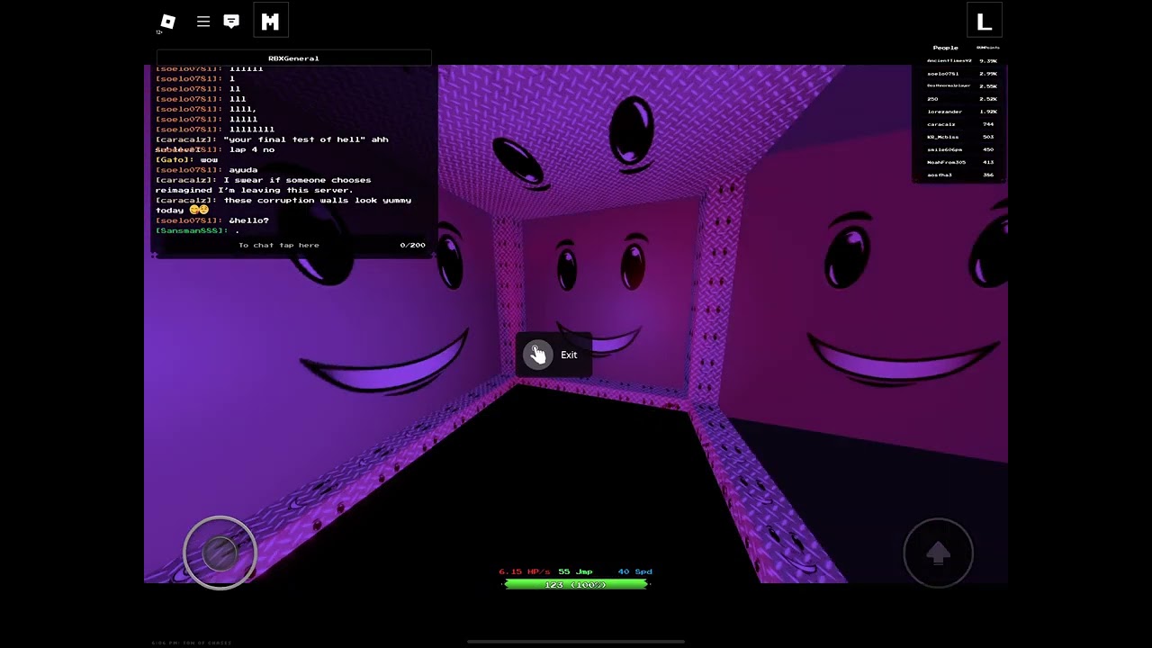 Roblox reimagined lap 4 (606 pm ton a chase)