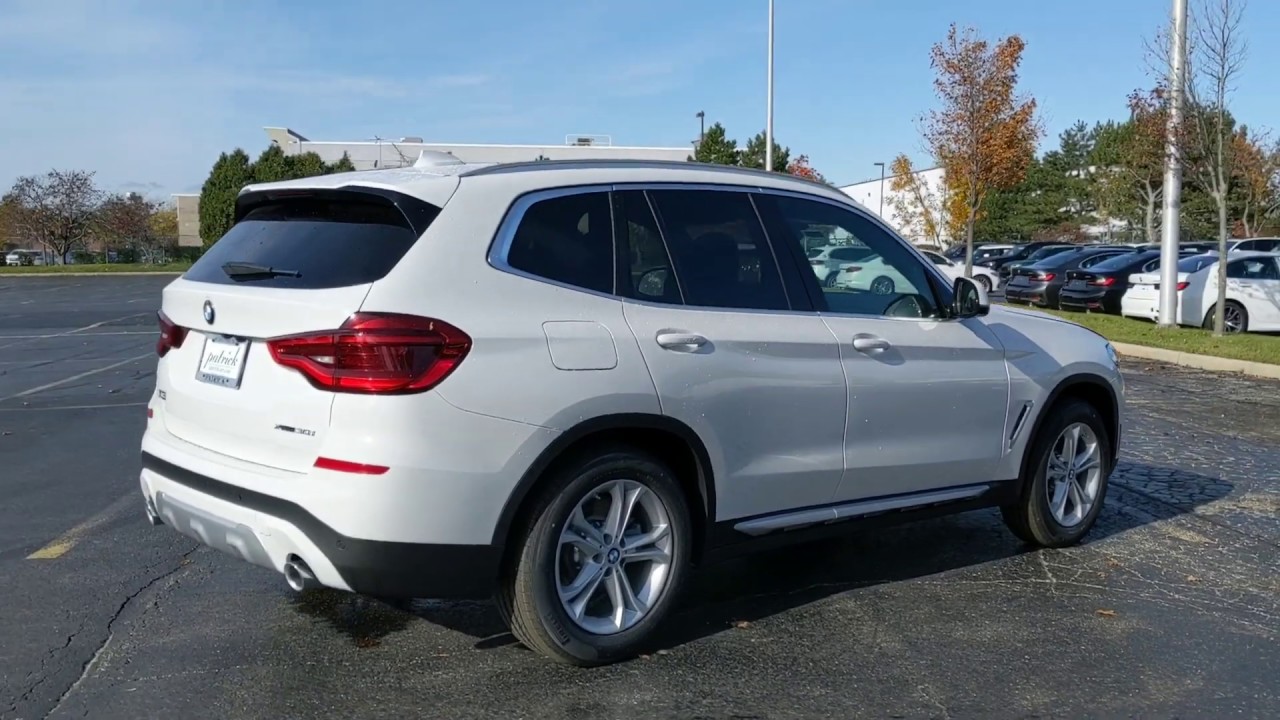 New 2020 BMW X3 xDrive 30i Walk Around Video Schaumburg Illinois 