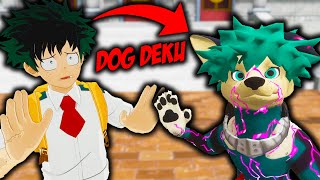 Deku Becomes A Dog! Izuku Midogiya | My Hero Academia VR