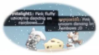 TFMV! (Transformice Music Video): Pink Fluffy Unicorn dancing on rainbows